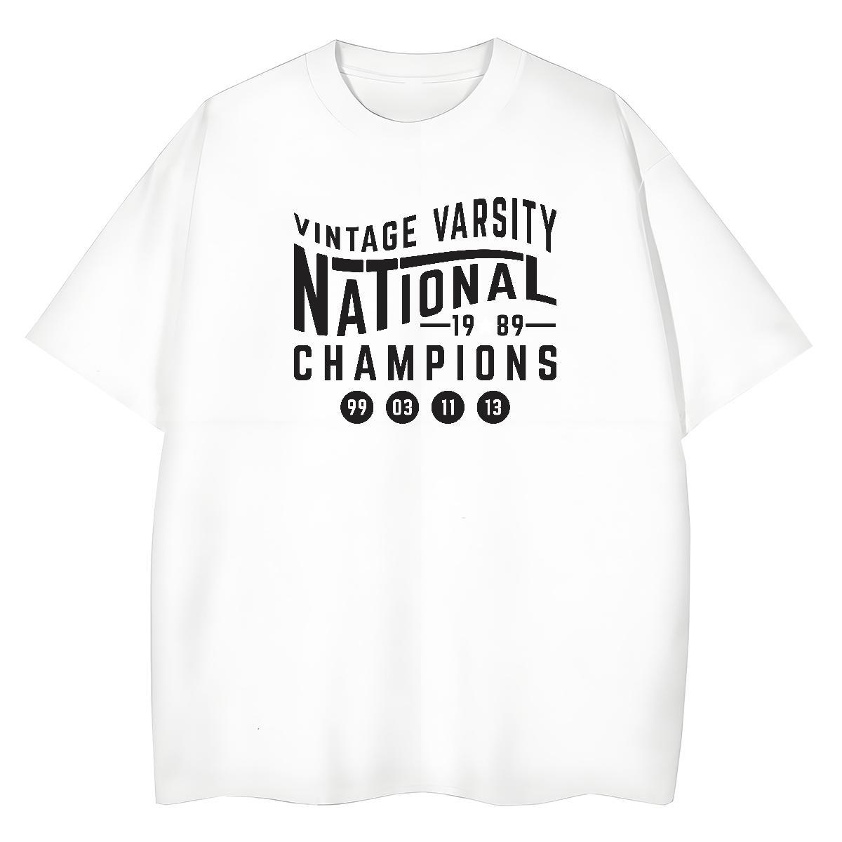 5A Lady T shirt 230g Cotton letter Casual Sport Womens T Shirts Short sleeve Soft Custom Print Oversized Tops