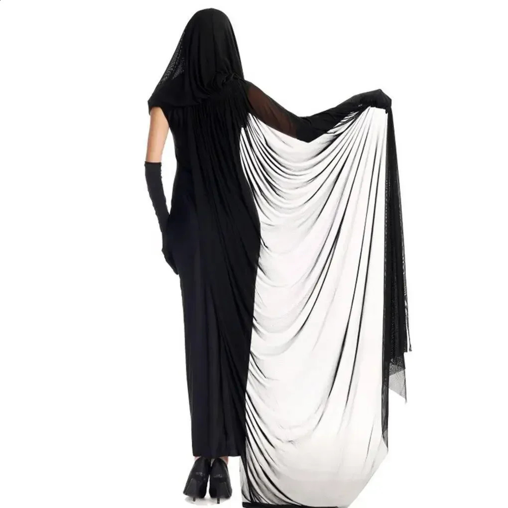 Horror demon costume ghost bride witch roleplaying performance game Halloween 240823
