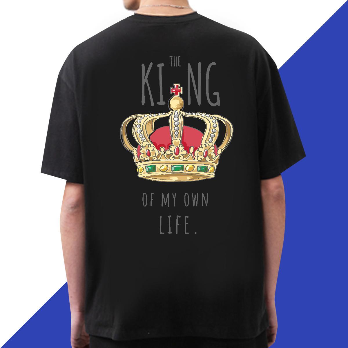 Loose Fit Men T Shirts 230g Pure Cotton letter Street wear Hip Hop Plus Size Cartoon Breathable Soft Men Tops Tees 2024 New Tee Shirt