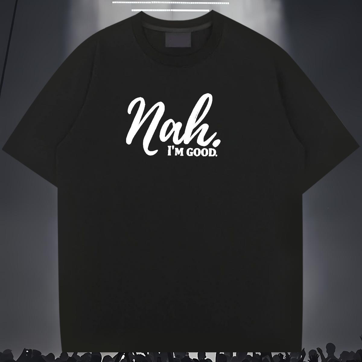 Brand Men T Shirts 230g Pure Cotton letter High Street Hip Hop White Plus Size Breathable Soft Men Tees Fashion Casual Clothes