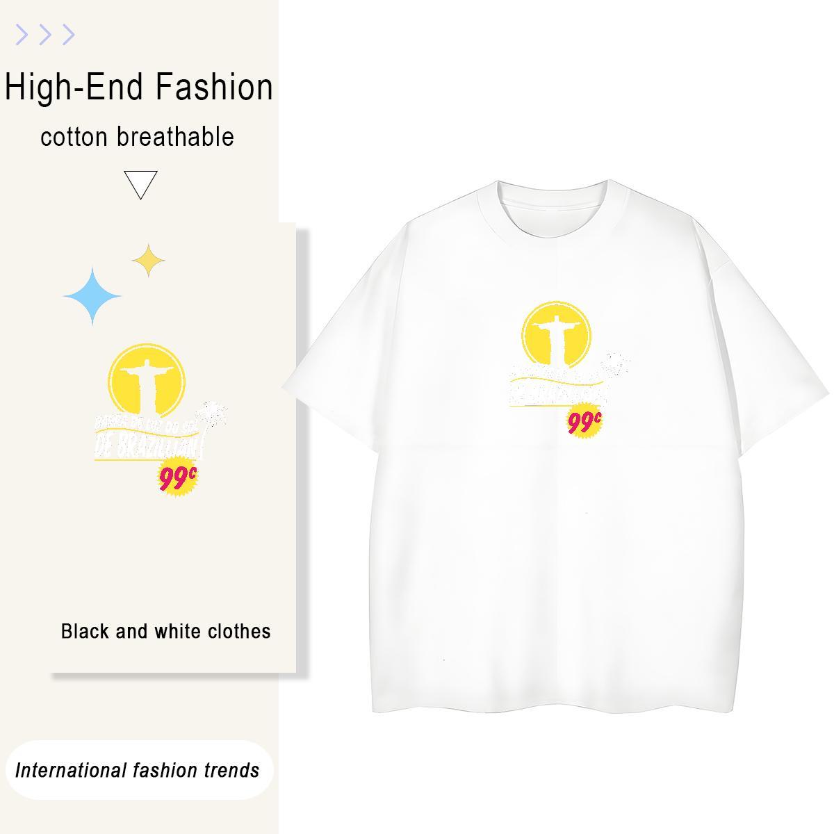 2024 Designer Men Tees tree Casual Daily Wear 230g 100% Cotton Clothes Round Neck Short Sleeve High Quality Mens T Shirts Custom Big Size