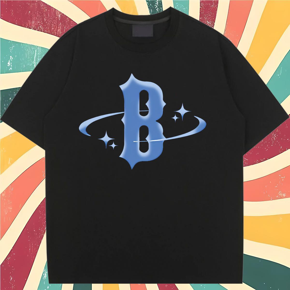 Brand Lady T shirt 230g Cotton letter Sports Casual Women T Shirts Short sleeve Soft Oversized Top Tees