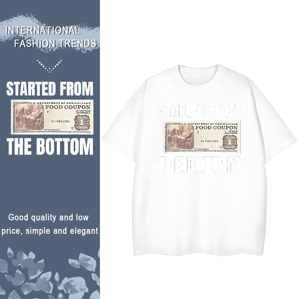 High quality Lady T shirt 230g Pure Cotton letter Daily Wear T Shirts Women Short Sleeve O-Neck Customized Print Clothings
