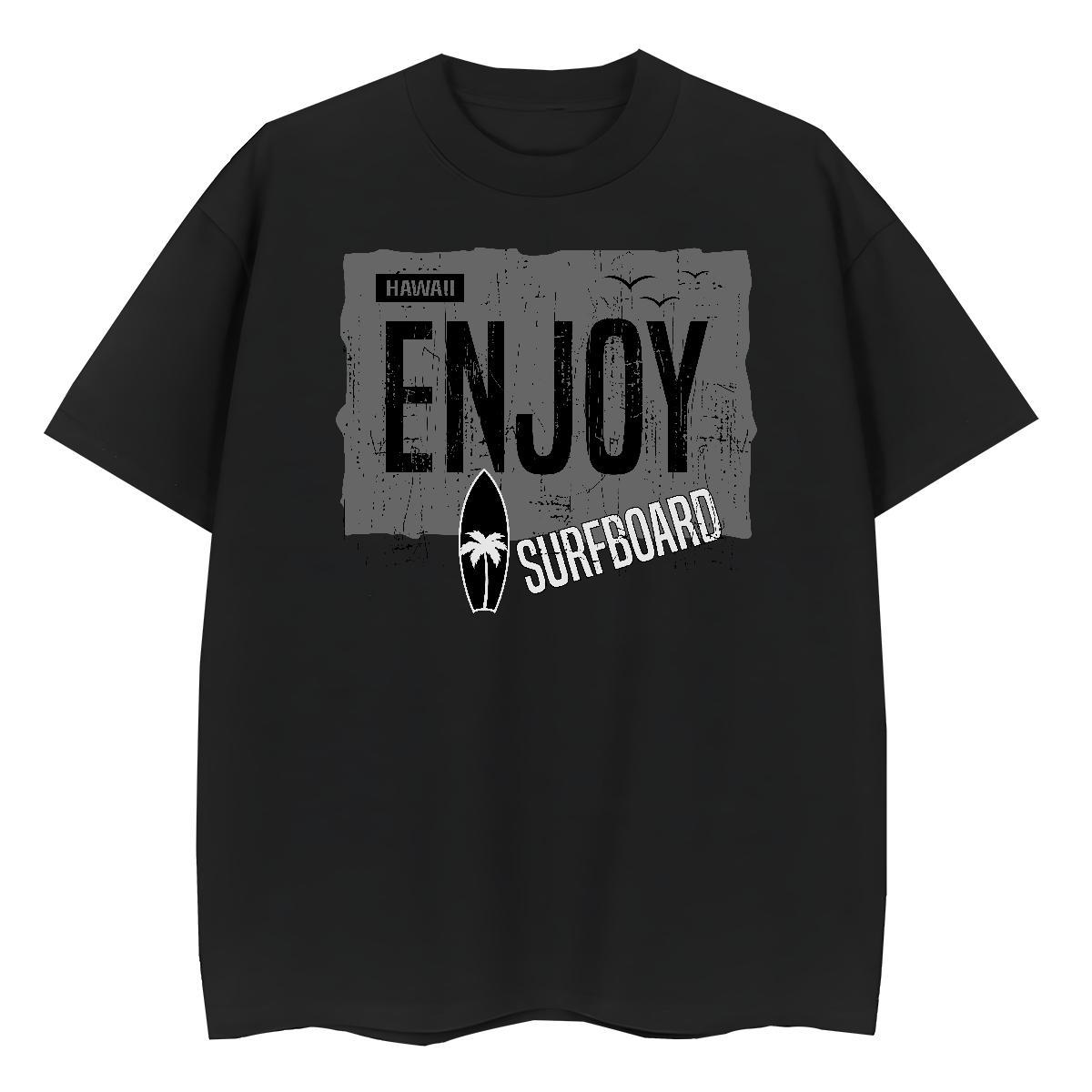 Lady Women Tees 230g Cotton enjoy Street Casual T-Shirts Comfortable DIY Printed Tshirts