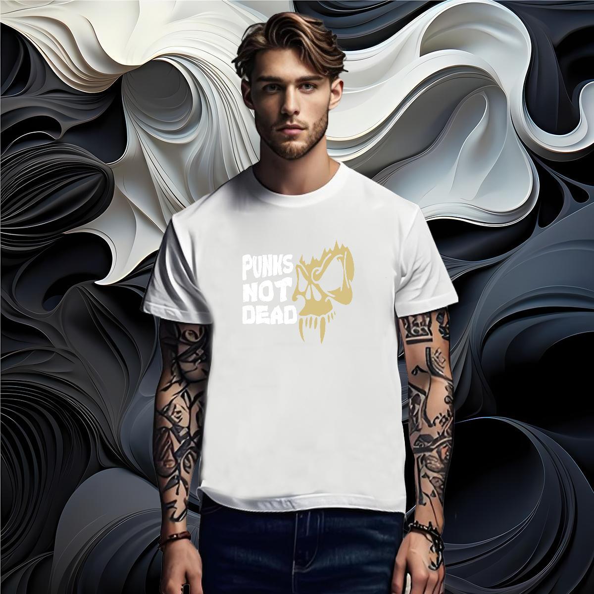 Brand Mens T Shirts 230g Cotton skull Hip Hop Street Custom Print Oversized Breathable Soft Mens Tshirts Factory Direct Tops Tees
