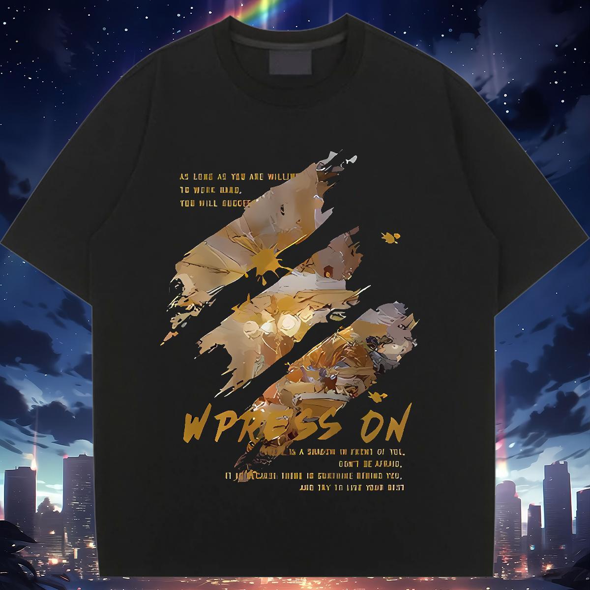 High quality Tshirt for Man Woman 230g Cotton painting Casual Womens T Shirts Short sleeve Soft Black Oversized Wear
