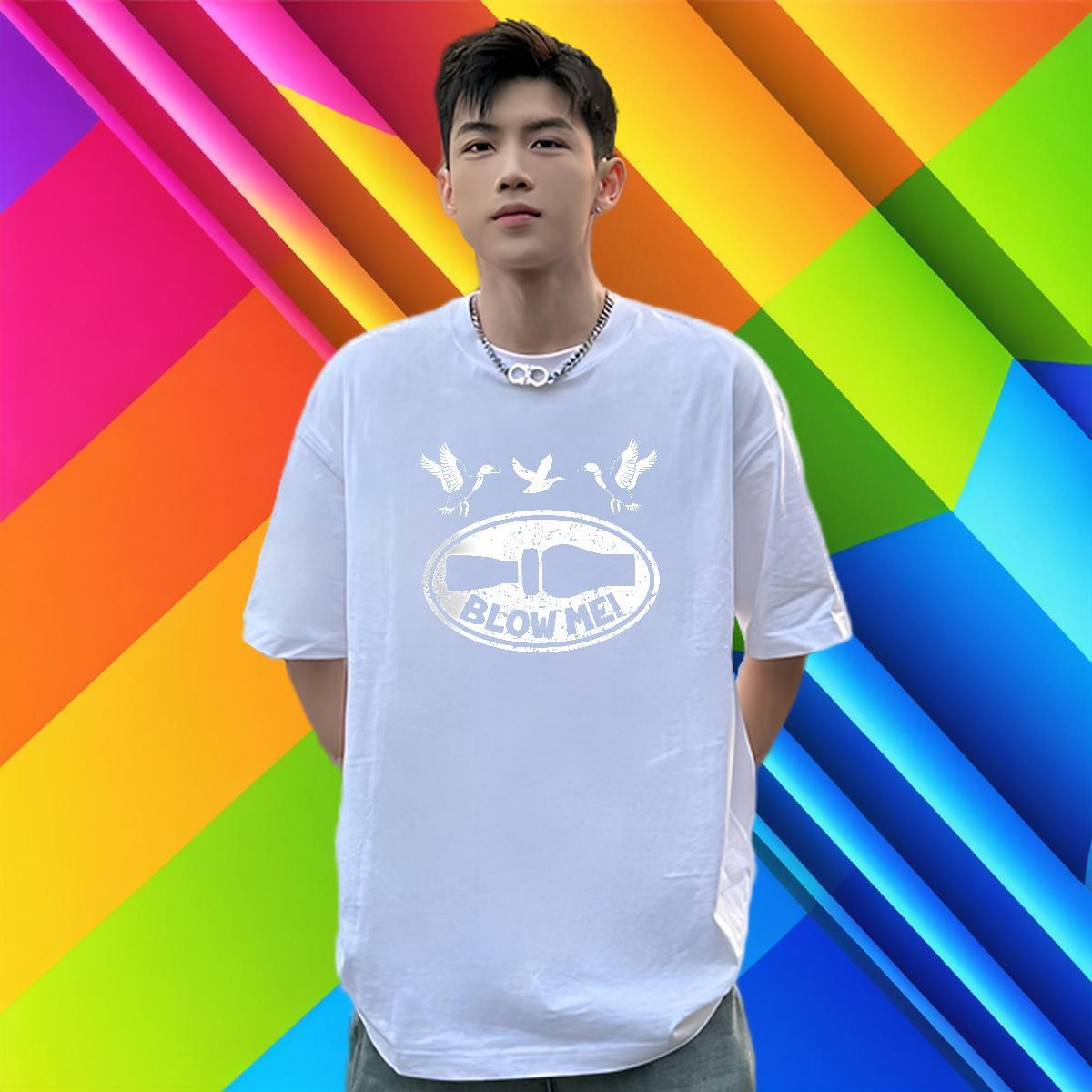Cool T Shirts Men 100% Cotton 230g letter Street Custom Cartoon O-Neck Short Sleeve Tshirt for Man Woman Wholesale Tshirts