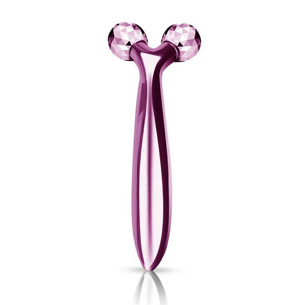 3D Roller Massager Lift Skin Tightening Wrinkle 360 Rotate Thin Face Facial Massage Tool Y Shape Massager CL240824
