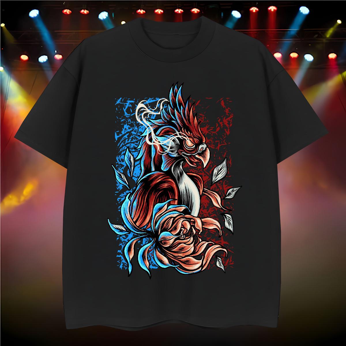 2024 Summer Tshirts cool Spring Summer 230g 100% Cotton Clothes Short Sleeve O-Neck Comfortable Man T Shirts Asian Size