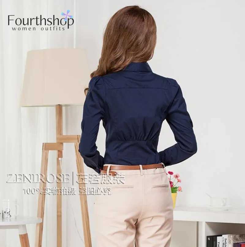 Women's Jumpsuits Rompers 2022 Women Bodysuits Long Slve Bodycon White Blouse Shirt Office Lady Work Formal Body Shirts Female Fashion Autumn Win
