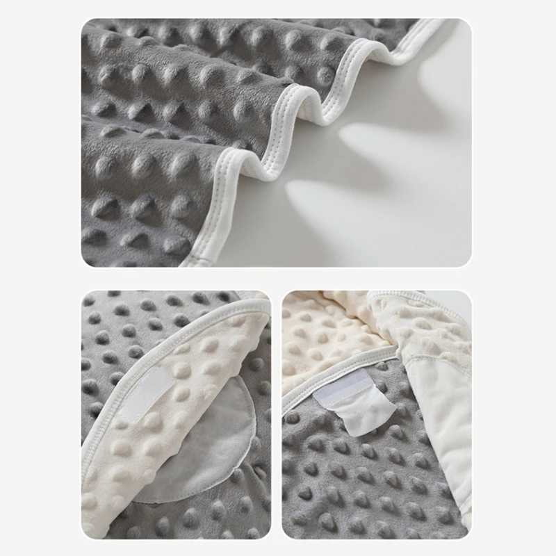 Soft Newborn Baby Sleeping Bag Baby Swaddles Wrap Receiving Blanket Comfortable Bedding Crib Envelope Infant Sleepsack M240824