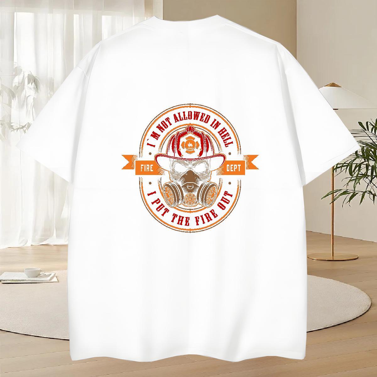 Designer Mens T Shirts 230g 100% Cotton skull Hip Hop DIY Anime Breathable Mens Tshirts Free Shipping Clothes