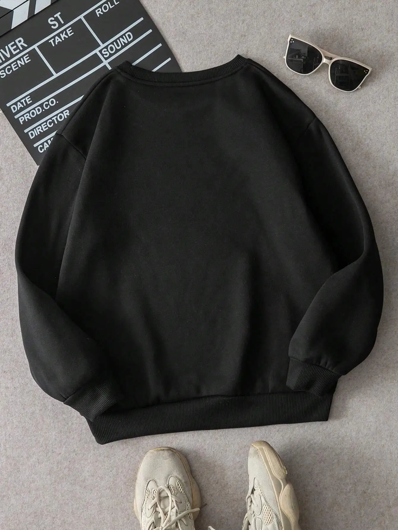 Inspiration and Travel Printing Hooded Womens vintage Crewneck Hoodies Autumn Oversize Hoodie simple Comfortable Streetwear 240824