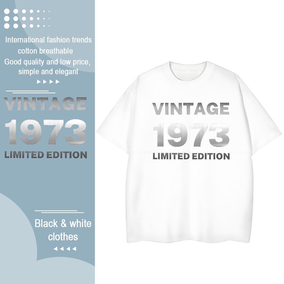 Loose fit Couples T Shirts 230g Cotton letter High Street Hip Hop T-Shirts Crew Neck Breathable Floral Print Tops