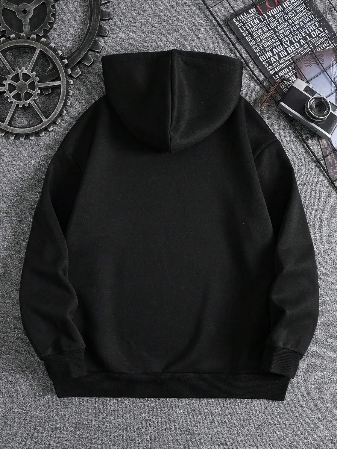 Hoodie for Mens Womens Bear Pattern Drawstring Pullover Hoodie Causal Long Sleeve Hooded Sweatshirt Graphic Hoodies sweatshirt Pullover Long Sleeve