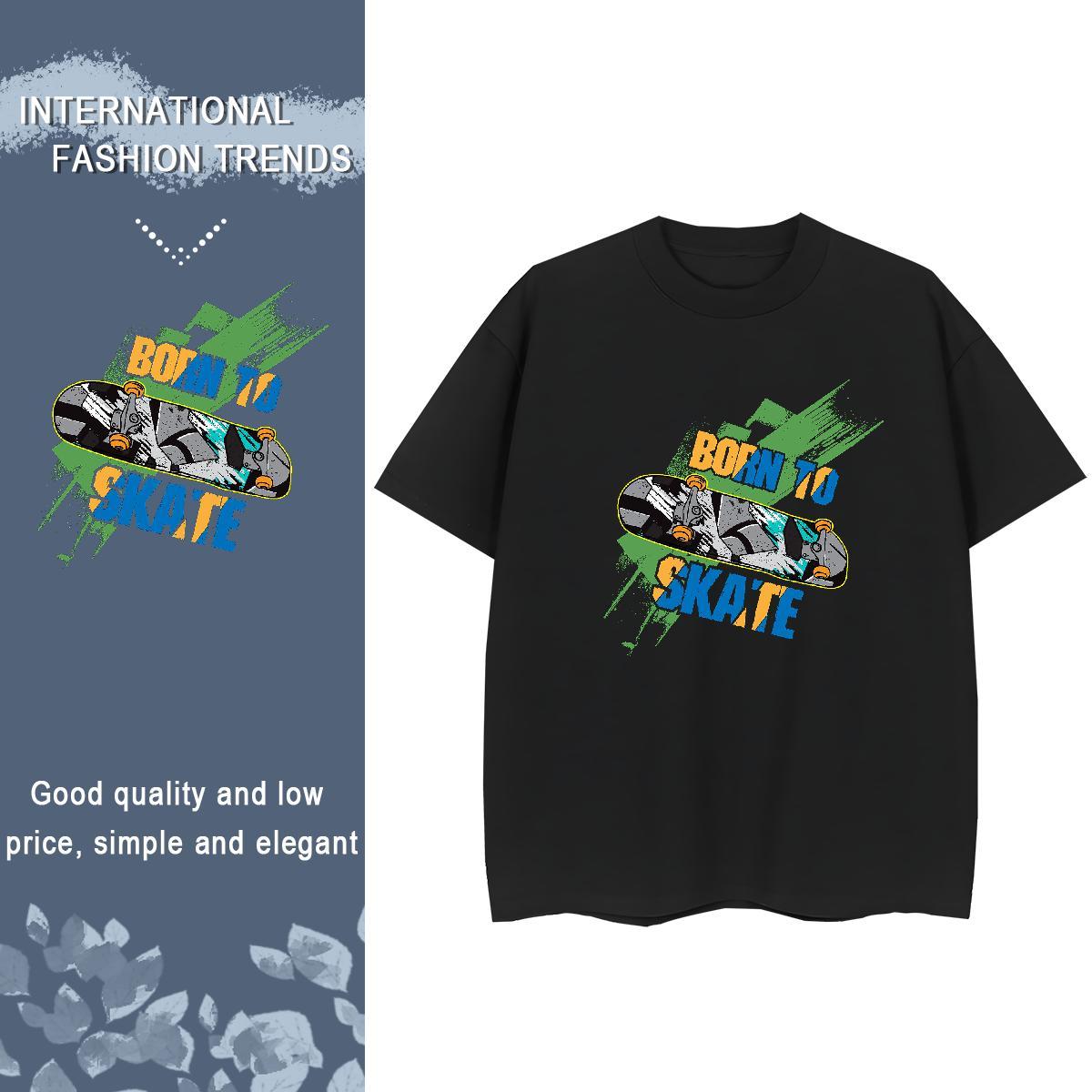High quality Lady T shirt 230g Cotton letter Hip Hop Woman T Shirts Breathable Short Sleeve Customized Print Clothings