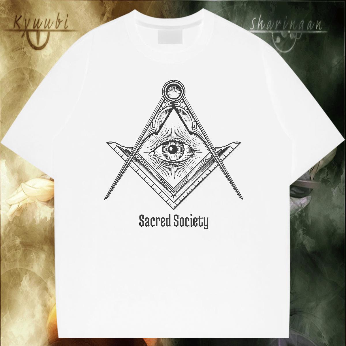 Cool Design Man T Shirts 230g 100% Cotton eye of the devil Casual Beach Oversized 4XL Pure Cotton Tshirts 2024 DIY Polos