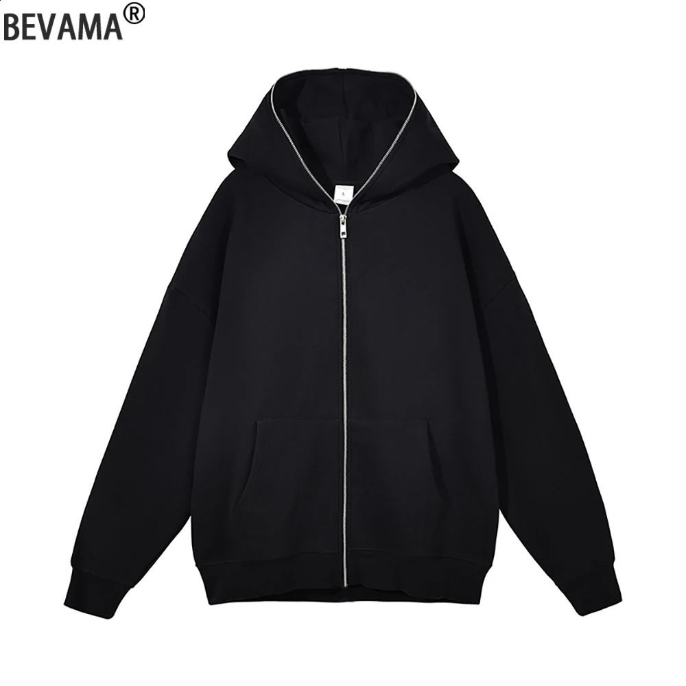 Y2k Full Zip Jackets Mens Fashion Zipper Hoodies Women Casual Sweatshirts Hip Hop Streetwear Spring Cardigan Harajuku Coat 240823