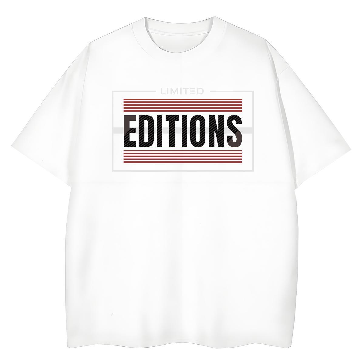 Popular Women Tshirts 230g Cotton editions Daily Outfit T-Shirts for Women Short sleeve Soft Custom Cartoon Polos