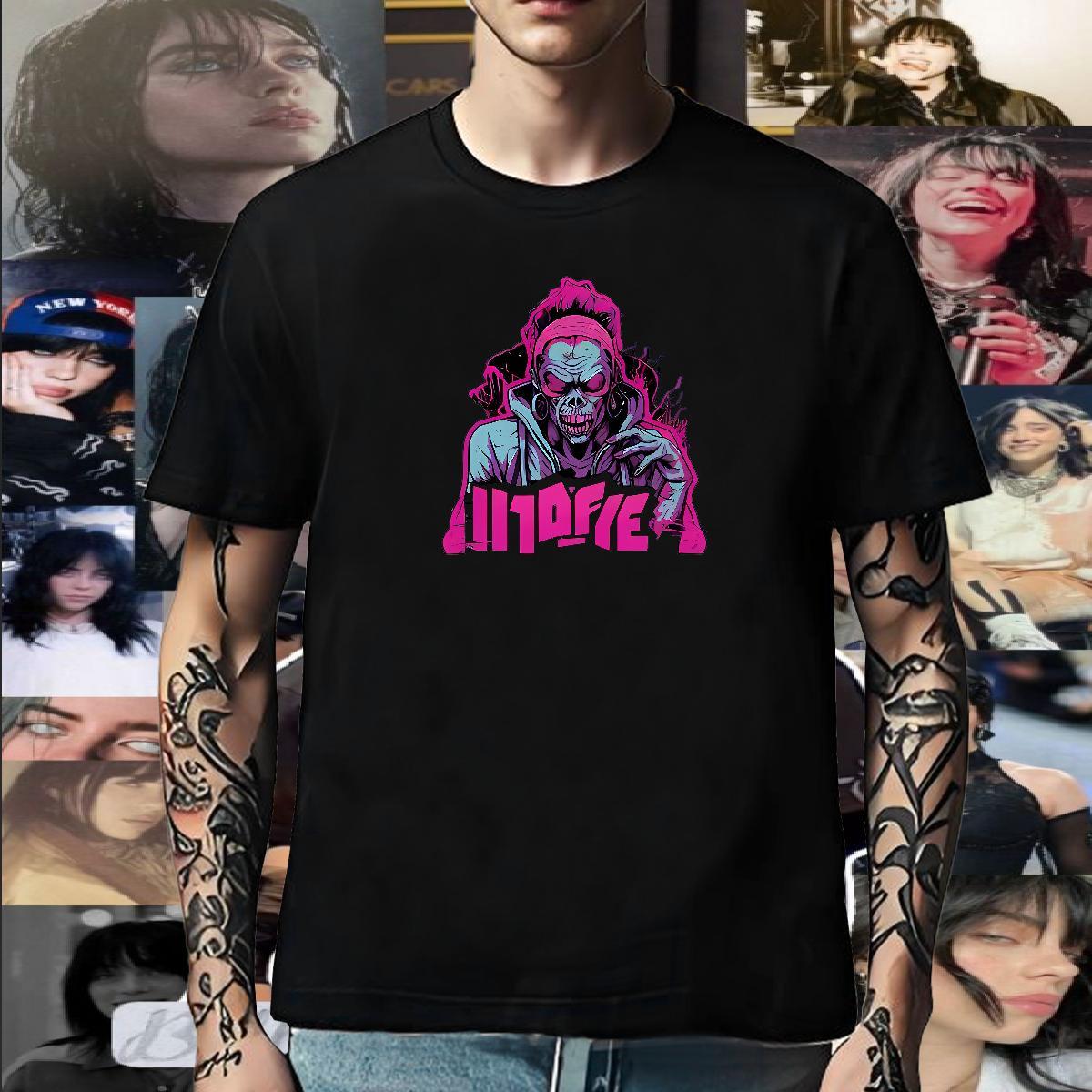 Brand Mens T Shirts 230g 100% Cotton skull Summer Casual Anime Print Short Sleeve Soft Tshirt for Man Woman Wholesale Tee Shirt