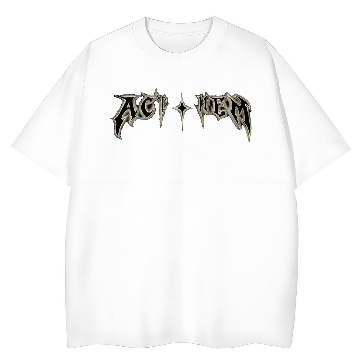 Female Couples T Shirts 100% Cotton 230g icon Hip Hop T Shirt For Woman Crew Neck Breathable Plus Size Cartoon Tees