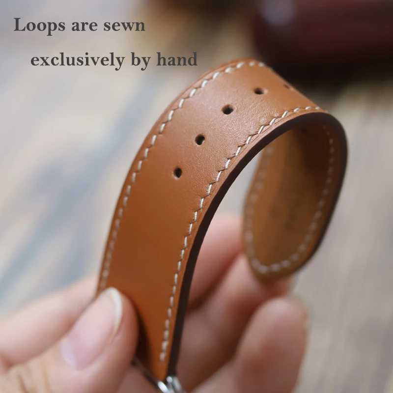Suitable for genuine leather Correa Apple Watch strap 9 8 7 6 5 4 3 2 1 SE bracelet Apple Watch 49 45 44 42 41 40 38mm W240824