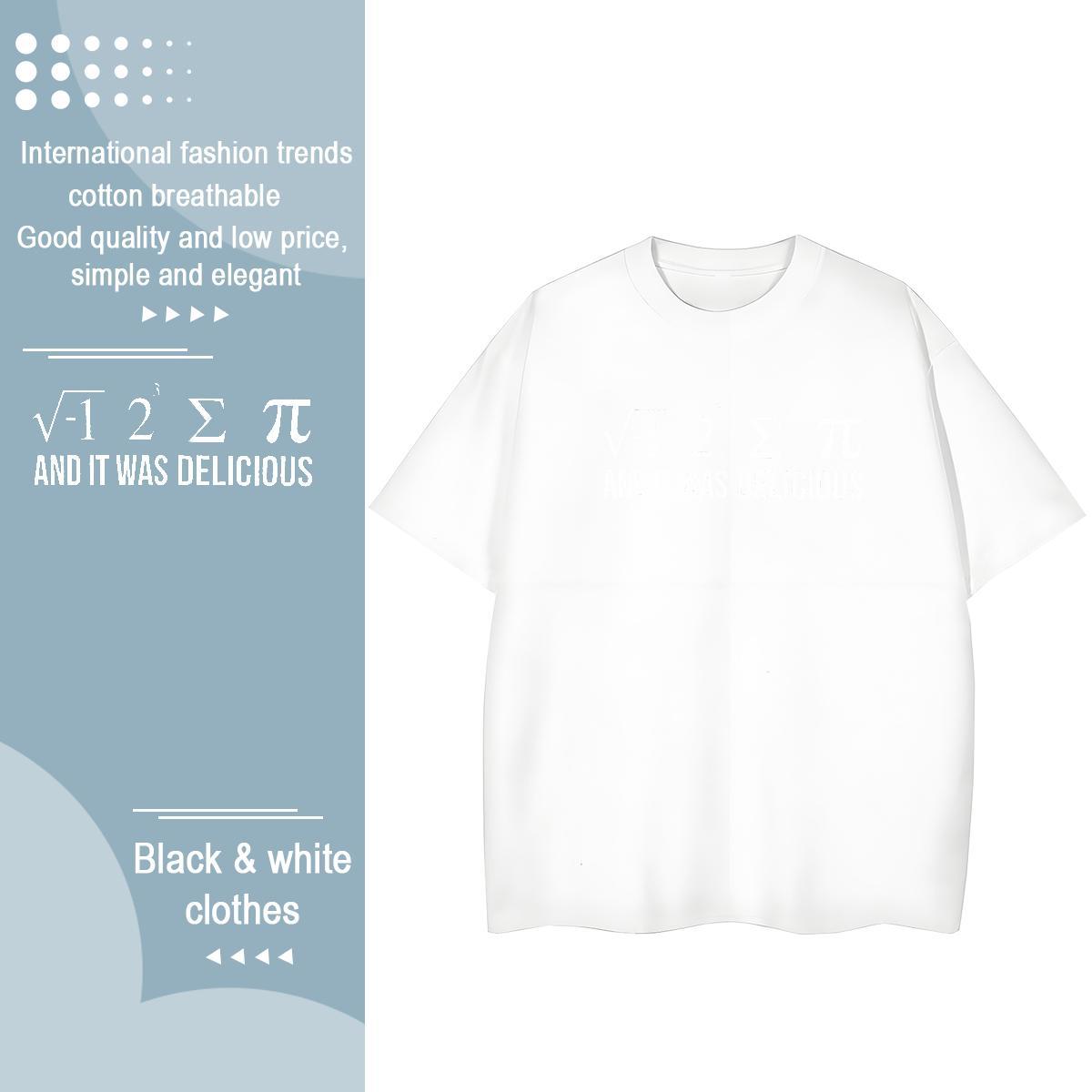 5A Tshirt for Man Woman 230g Cotton letter Spring Summer Womens T Shirts O-Neck Short Sleeve White Plus Size Clothes Shirt