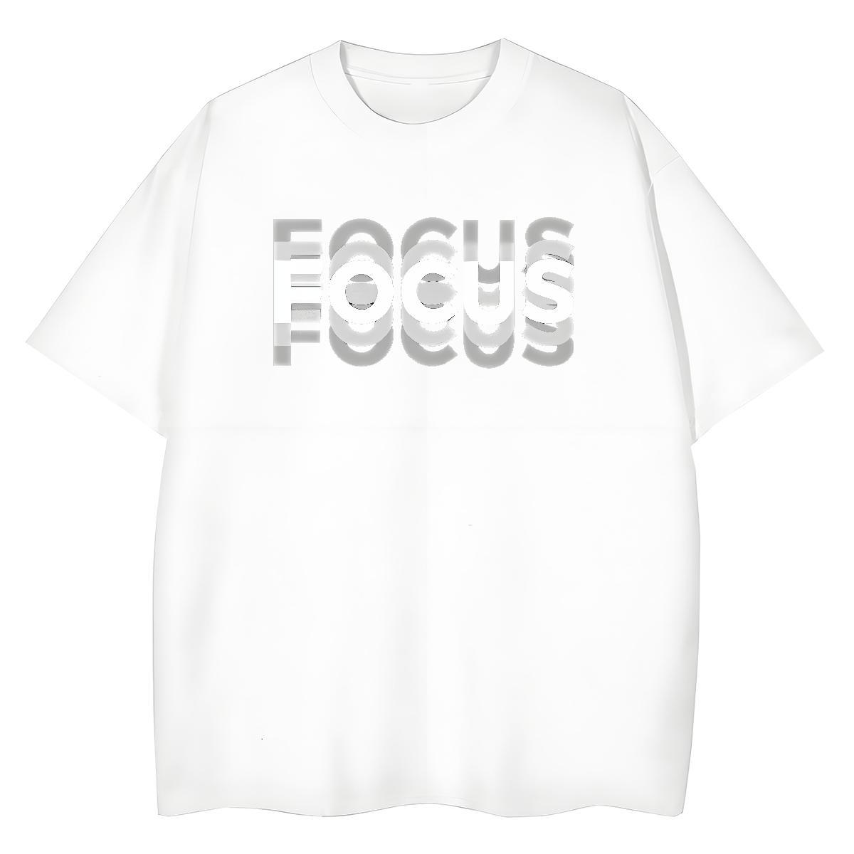 Soft Unisex Tshirts 230g 100% Cotton letter Street Casual Woman T Shirts Breathable Crew Neck Plus Size Cartoon Polos