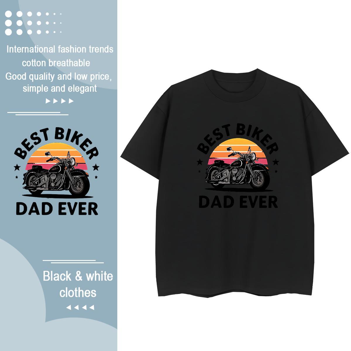 Cool Mens T Shirts 230g 100% Cotton Motorcycle Sports Casual Custom Print Oversized Short Sleeve O-Neck Tshirts Designer Tops