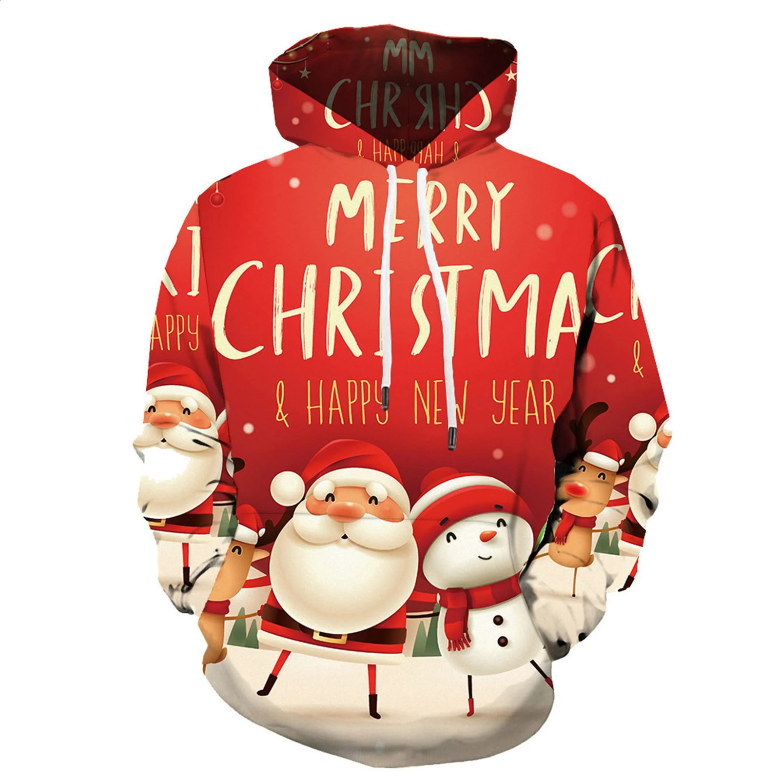Merry Christma 3D Christmas Stocking Xmas Santa Hat Printed Pullover Hoodies Funny Essential Hoodie Tracksuit Men Sweatshirts 240823