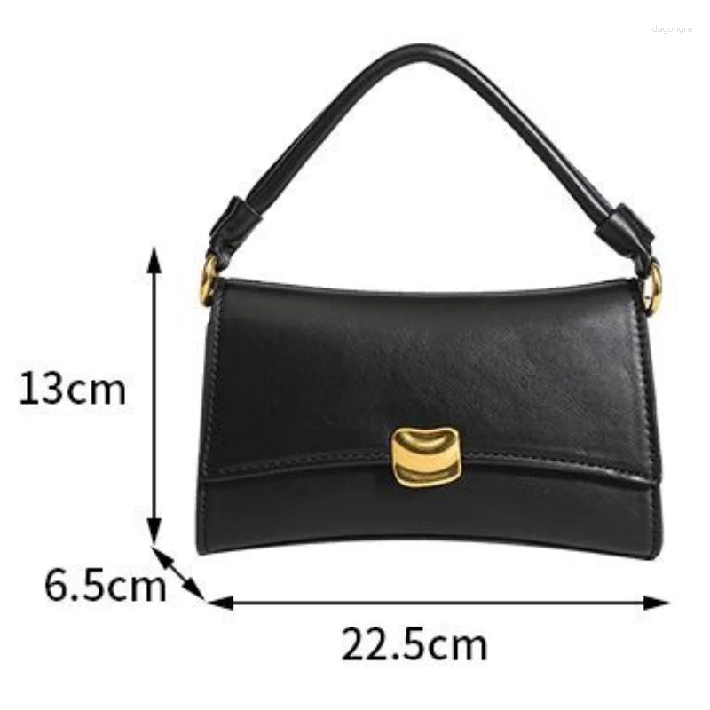 2025 NEW Shoulder Bags Small Square Bag Women's Advanced Sense Black Axillary Retro Fashion Trend Leisure Versatile Crossbody zhanyishengli