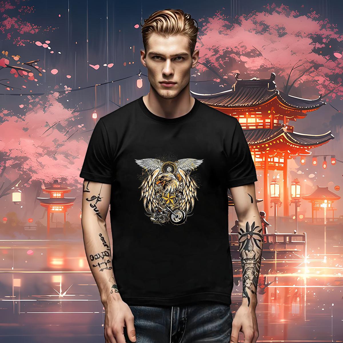 Brand Tshirts cool Street Wear 230g 100% Cotton Clothes Breathable Short Sleeve Soft T-Shirts for Men Customized Print