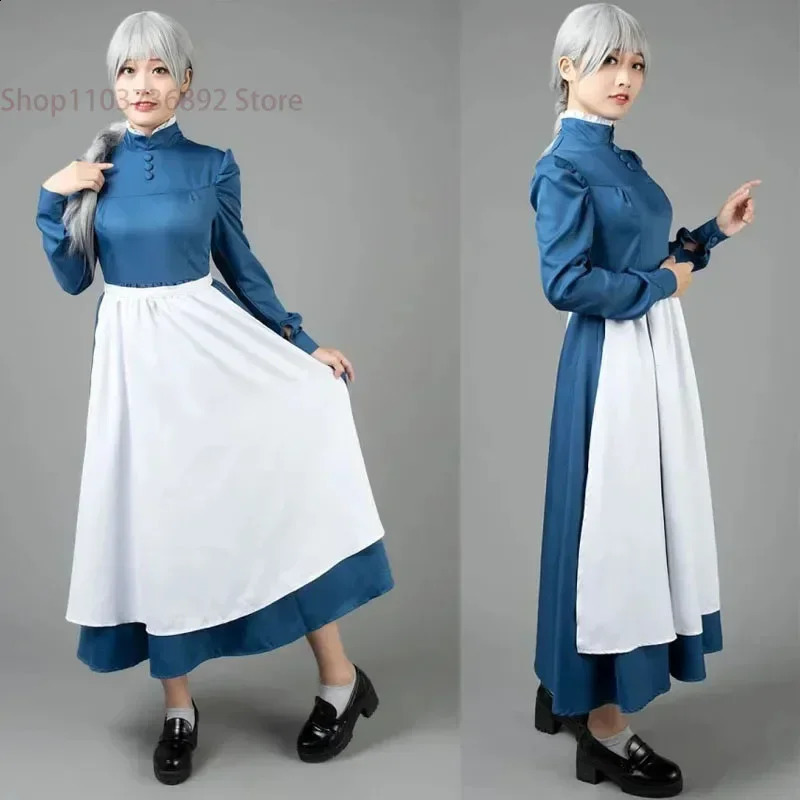 Hart Clothing Long Skirts Aprons Halloween costume anime womens mobile castle cosplay Sophie 240823