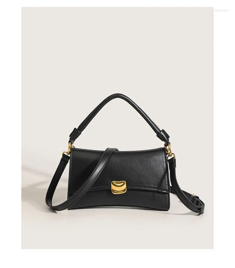 2025 NEW Shoulder Bags Small Square Bag Women's Advanced Sense Black Axillary Retro Fashion Trend Leisure Versatile Crossbody zhanyishengli