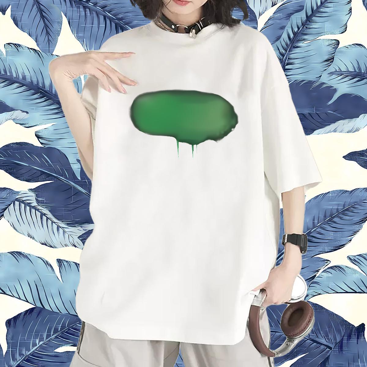 Soft Lady T shirt 230g Cotton icon Daily Outfit T-Shirts Breathable Short Sleeve DIY Printed Clothings