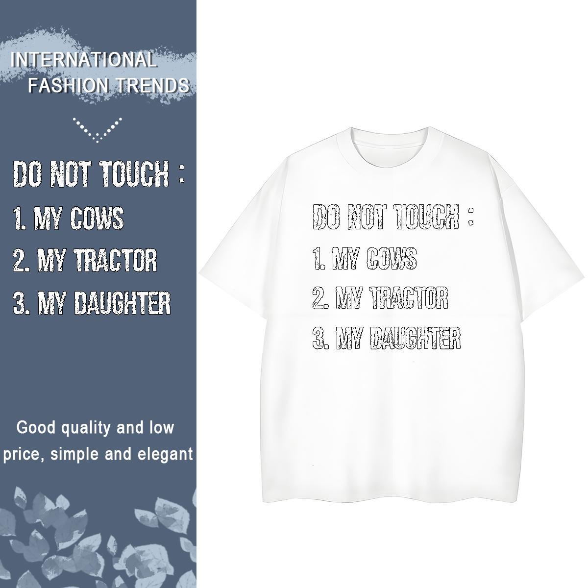 Free Shipping Lady T shirt 230g Cotton letter Hip Hop Street Womens T Shirts Breathable Short Sleeve Custom Print Oversized Polos