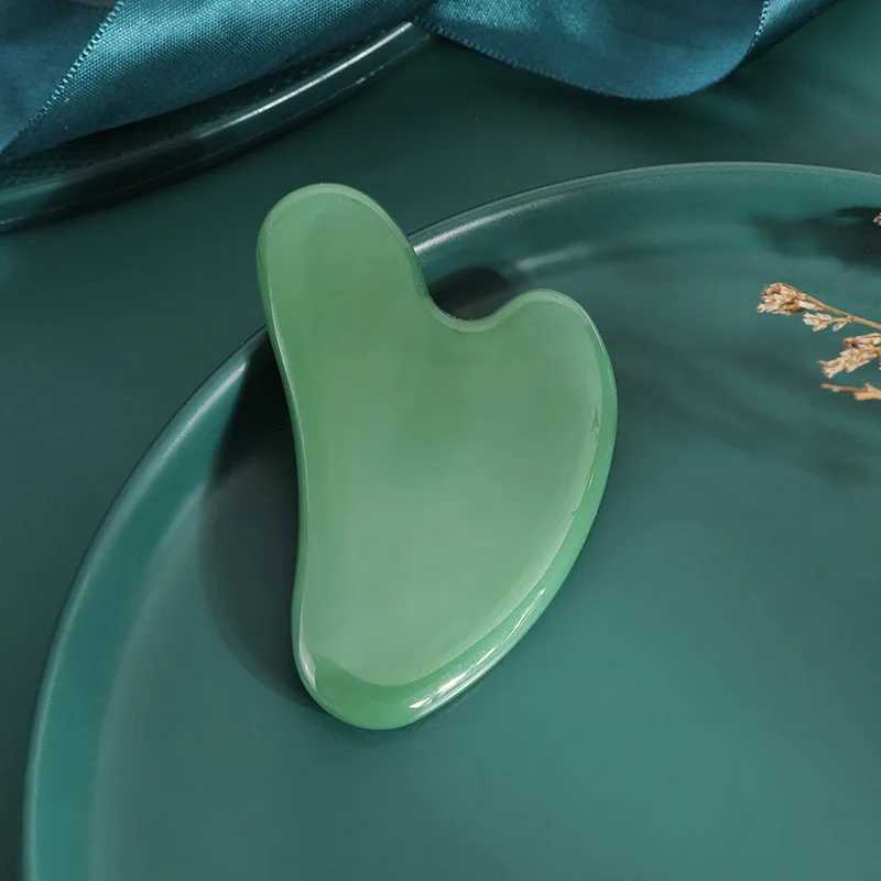 Natural Stone GuaSha Jade Facial Beauty Scraping Massage Tools Firm Skin Care Face Gua Sha SPA Physical Therapy Gue Che Roller CL240824