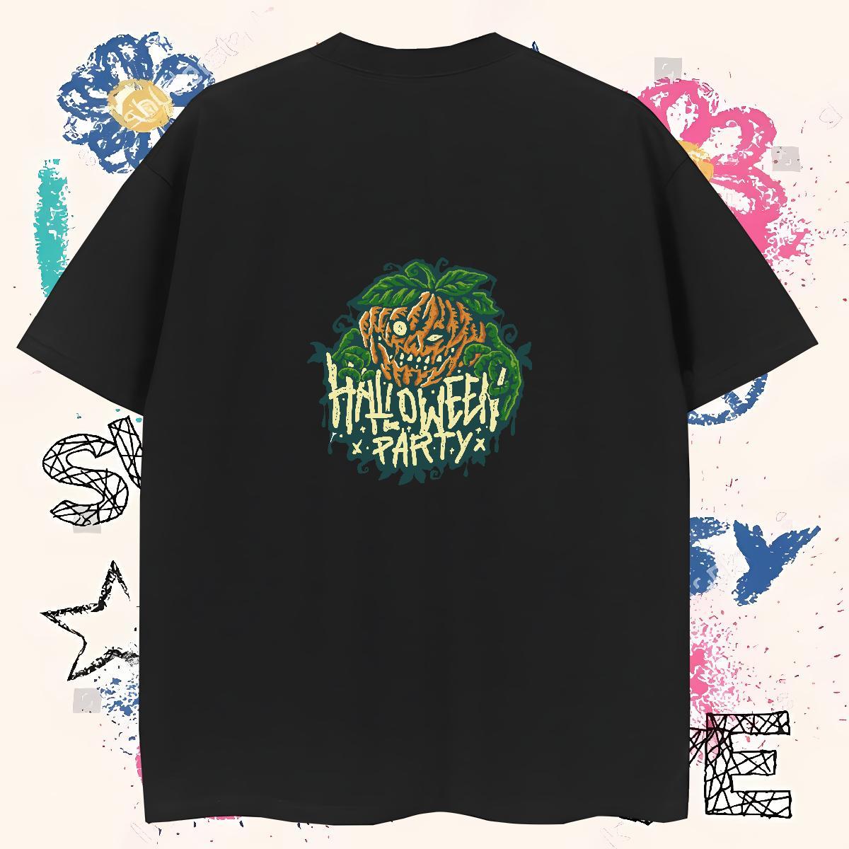 Cool Design T-Shirts 100% Cotton 230g skull Hip Hop Street Customized Breathable Tshirts New Designer Polos