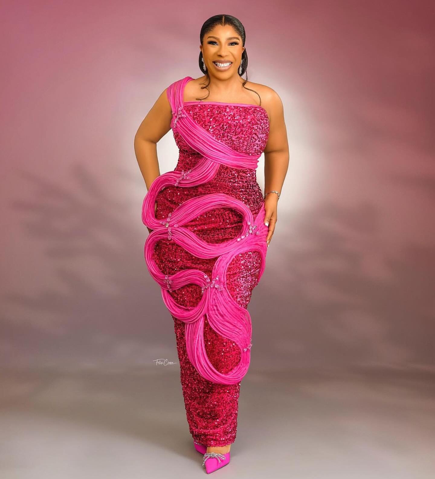 African Aso Ebi 2024 Fuchsia Mermaid Prom Dress One Shoulder Dresses For Special Occasions Rhinestones Evening Formal Party Birthday Second Engagement