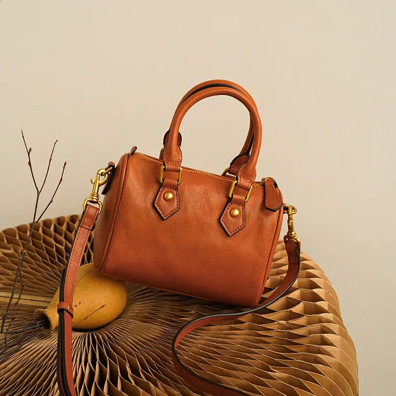 Boston Genuine Leather Womens Bag Mini Shoulder and Crossbody Bag 240824
