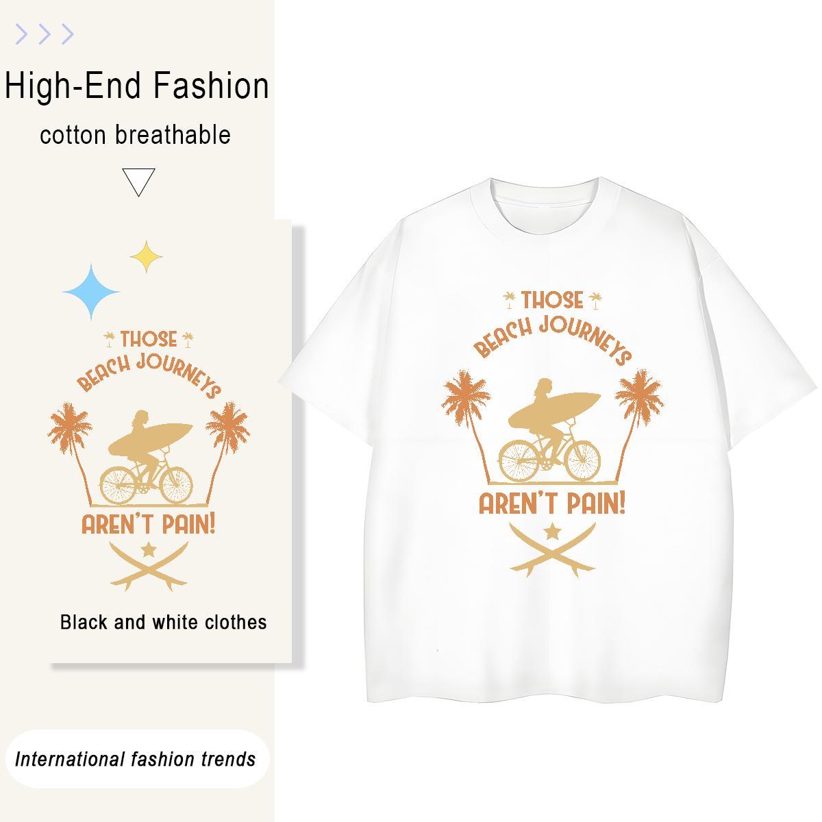 Free Shipping Mens T Shirts 230g 100% Cotton skateboarding Casual Beach Black Oversized Breathable Short Sleeve Couples T Shirts Fashion Design Wear