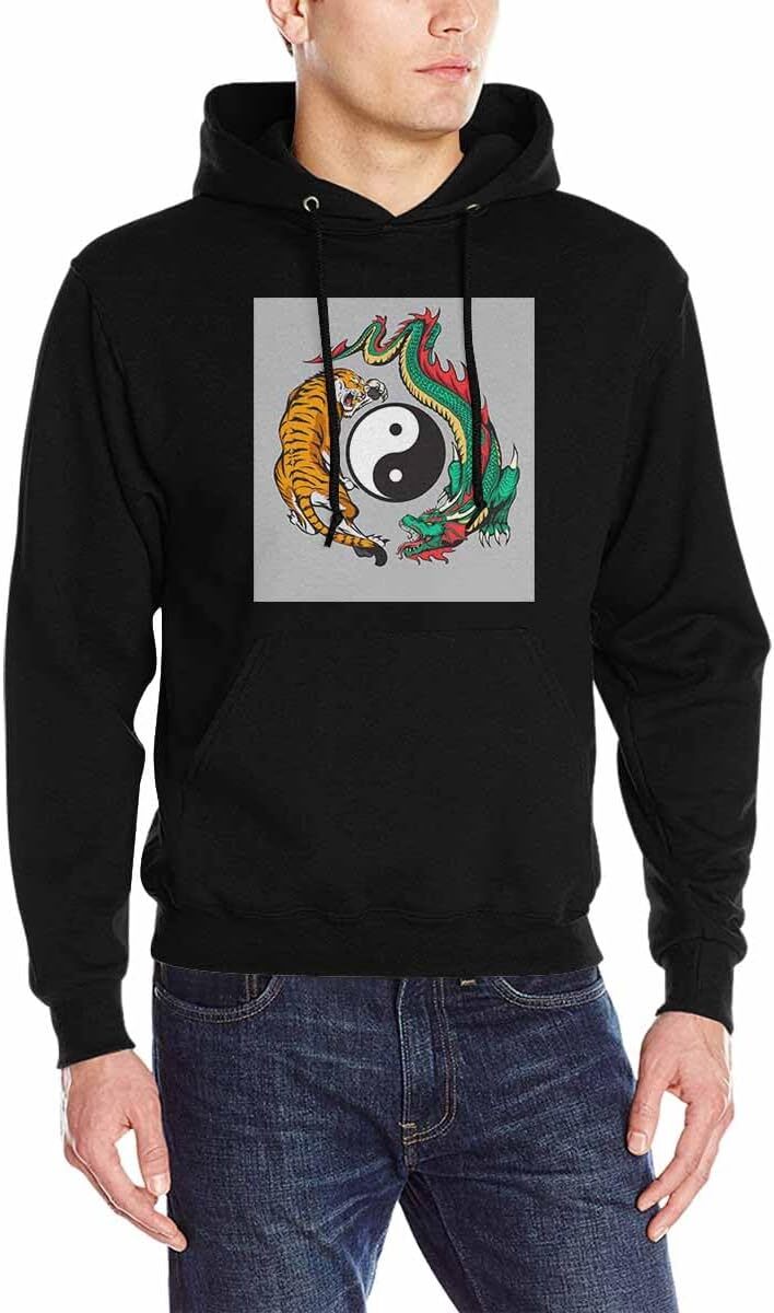 Hoodie for Mens Womens Black Hoodies Hoodies Sweatshirts Hooded Collar Long Sleeve Casual Pullover Shirt Hoodies Graphic Hoodies sweatshirt Pullover L