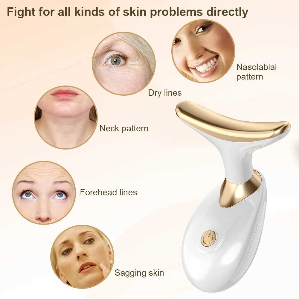 Face Lifting Massager Neck Face Lifting Machine Anti-aging Facial Massager Skin Tightening Anti-wrinkle Double Chin Remover CL240824