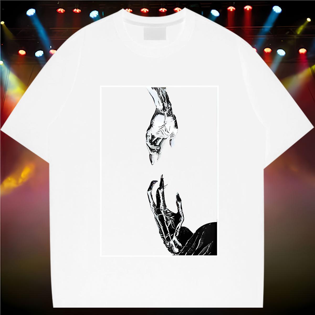 Brand Men T Shirts 100% Cotton 230g skull Daily Wear Asian Size Short Sleeve Soft Men Tees Custom Top Tees