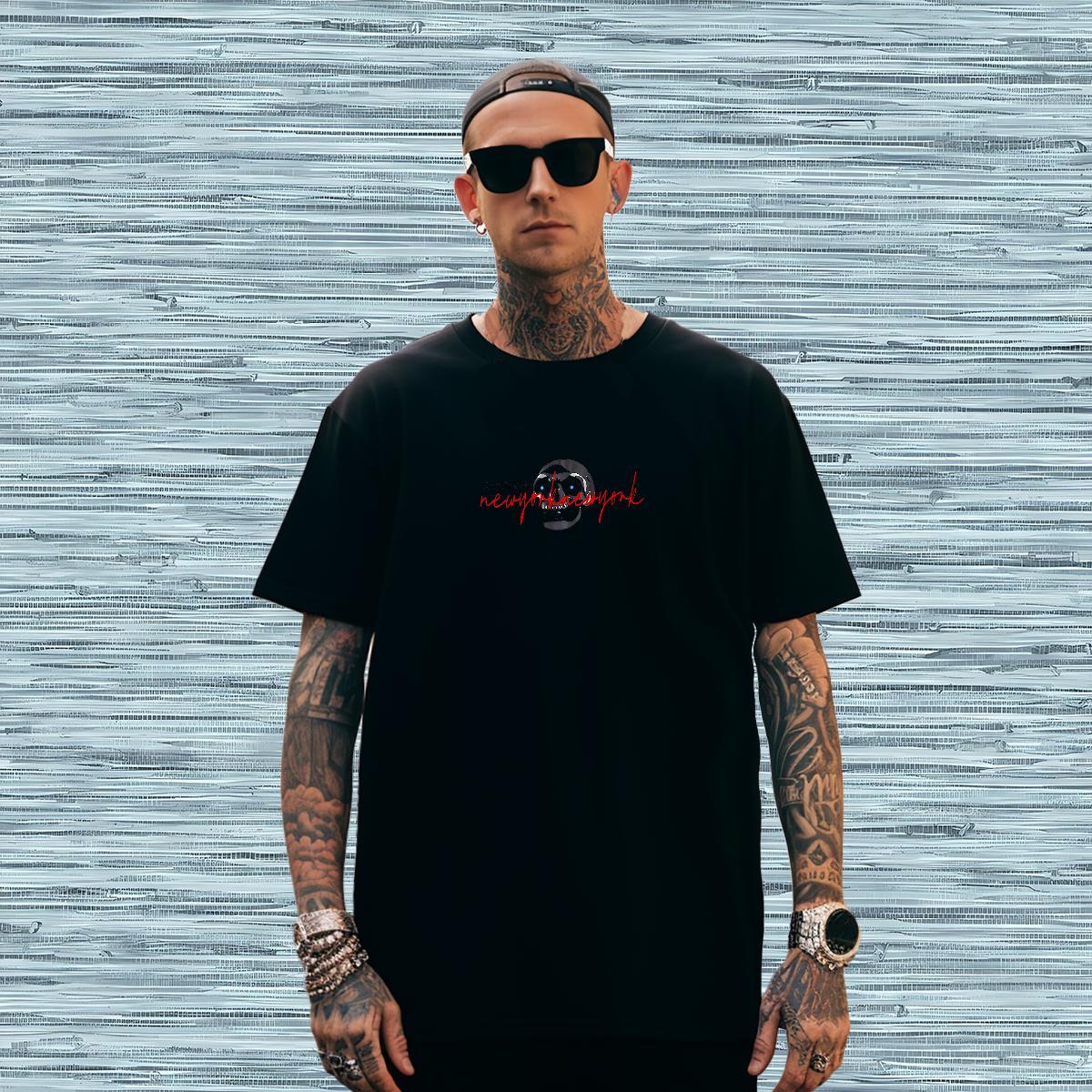 Classic T shirt 100% Cotton 230g skull Sports Casual Custom Big Size O-Neck Short Sleeve Couples T Shirts Fashion Clothes