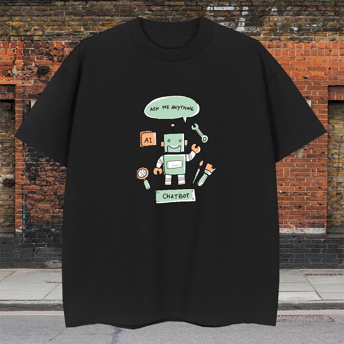 Cool Man T Shirts 100% Cotton 230g skull Street Wear Custom Print Plus Size Breathable Short Sleeve Tshirts Fashion New Top Tees