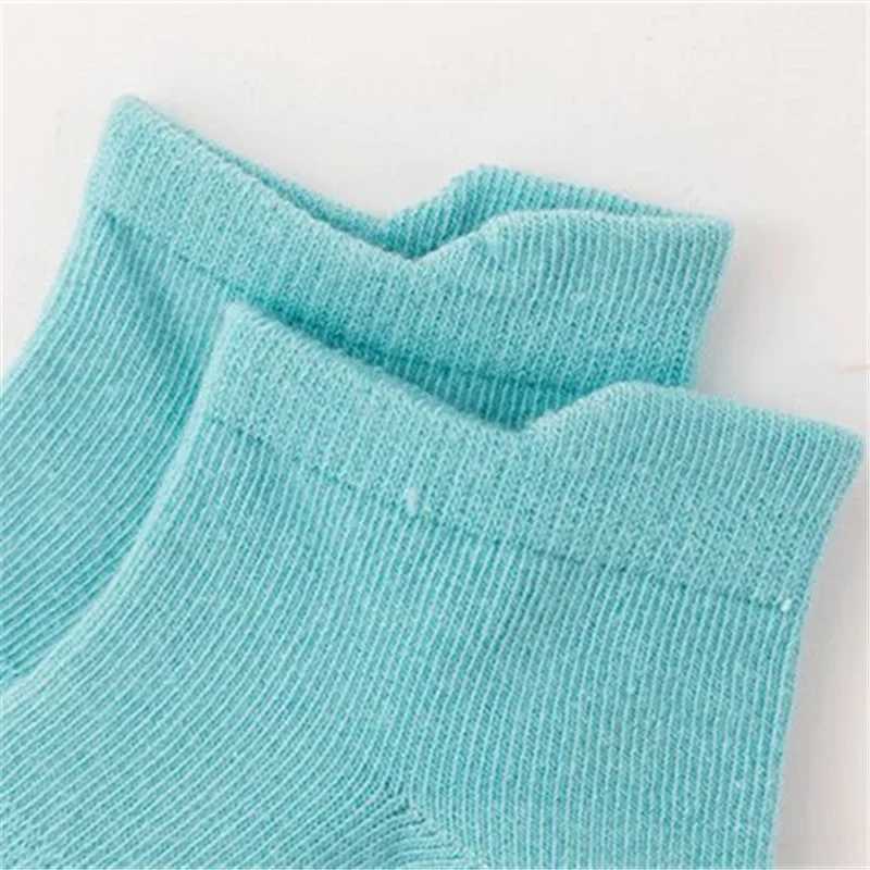 Lawadka 6Pairs/Set Kids Girl Boy Floor Socks Solid Sport Childrens Anti-slip Boat Socks For Boys Girls Autumn Spring 0-7Years CL240824