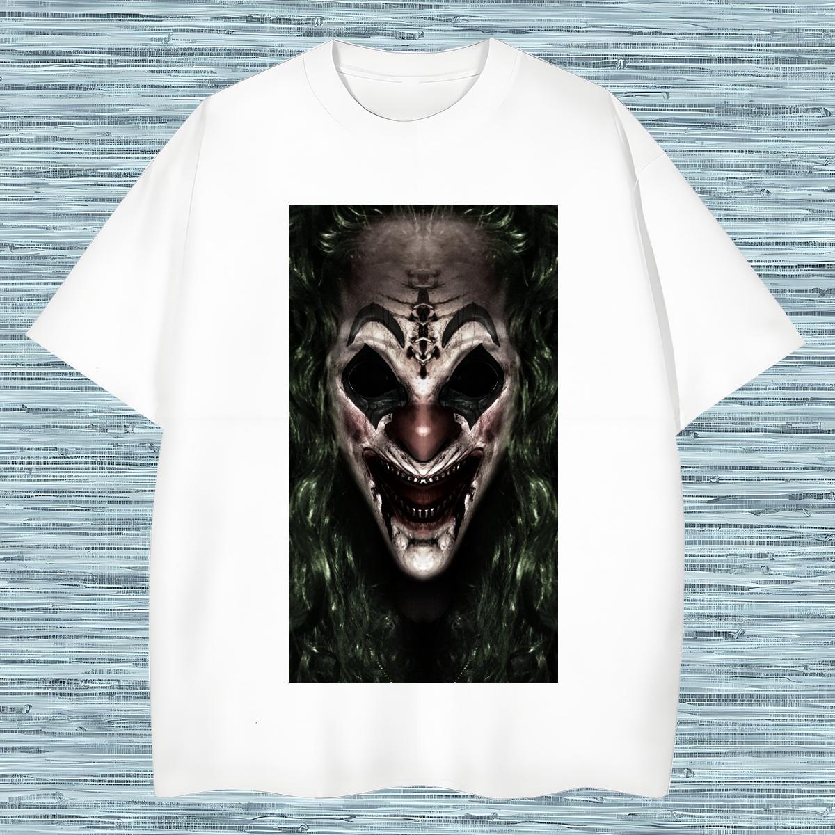 Loose Fit T-Shirts for Men 230g Cotton skull Daily Outfit Custom Anime Breathable Short Sleeve Men Tees Fashion Designer Tees Shirts