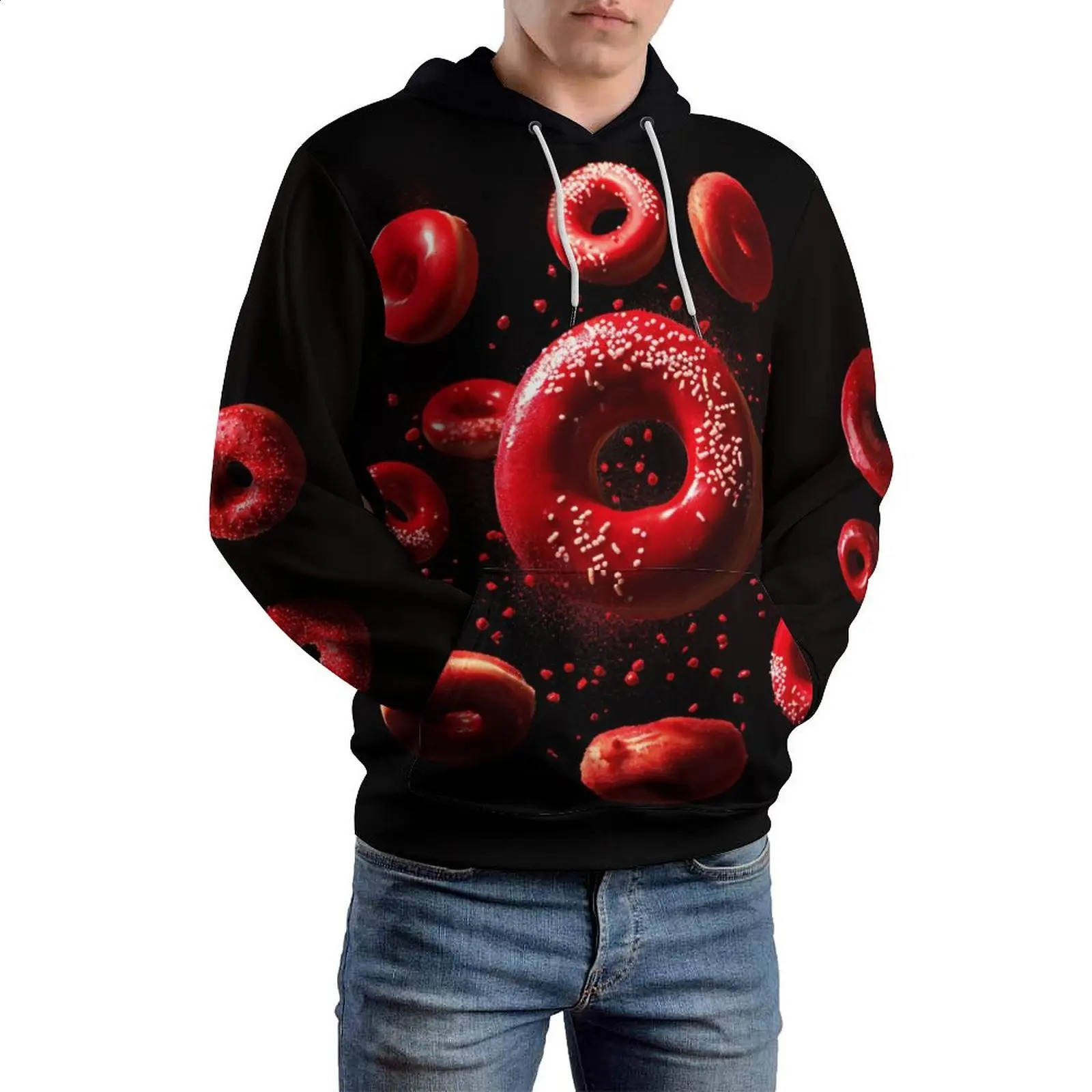 gourmet food printed hoodies men 3D Printed Sweatshirts casual streetfashion sweatshirt hoodie men graphic personalities 240823