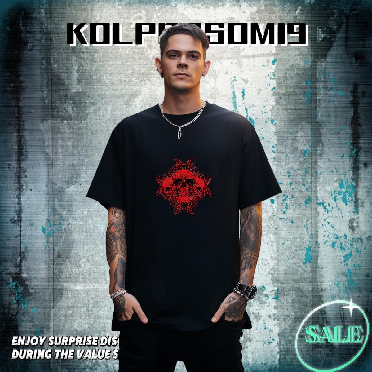 Designer T-Shirts 100% Cotton 230g skull Hip Hop Oversized 4XL Short Sleeve Soft Men Tees 2024 Summer Top Tees